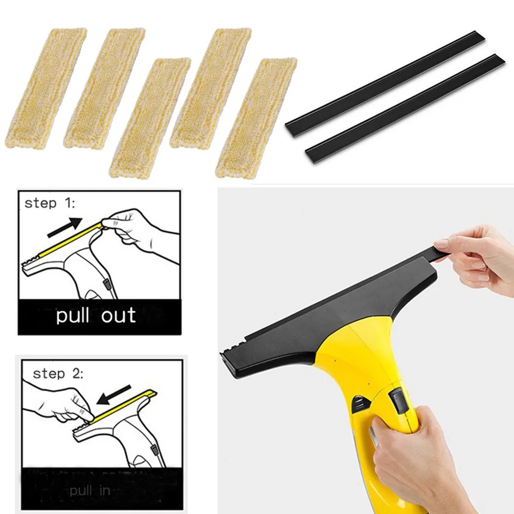 Peeling Lips And Microfibre Mop Cover Set For Karcher WV2 2.633-130.0 Household Cleaning Parts Replacement Tools
Peeling Lips And Microfibre Mop Cover Set For Karcher WV2 2.633-130.0 Household Cleaning Parts Replacement Tools
