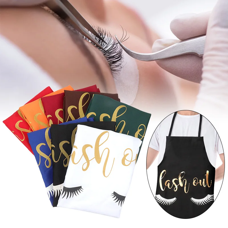 1pcs Fashion Bronzing Eyelash Pattern Grafted EyeLash Apron Women Adult Home Cooking Baking Cleaning Aprons Bibs Kitchen Tools
1pcs Fashion Bronzing Eyelash Pattern Grafted EyeLash Apron Women Adult Home Cooking Baking Cleaning Aprons Bibs Kitchen Tools