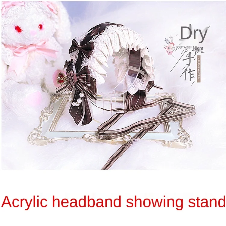 Acrylic Headband Holder Hair Accessories Hair Band Headwear Display Stand Black Jewelry Holder Household Storage Display Stand
Acrylic Headband Holder Hair Accessories Hair Band Headwear Display Stand Black Jewelry Holder Household Storage Display Stand