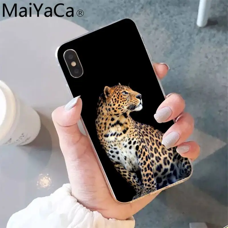 MaiYaCa Leopardo animal Black TPU Soft Phone Case for iPhone 12 8 7 6 6S Plus X XS MAX 5 5S SE XR 12 11 pro promax
MaiYaCa Leopardo animal Black TPU Soft Phone Case for iPhone 12 8 7 6 6S Plus X XS MAX 5 5S SE XR 12 11 pro promax