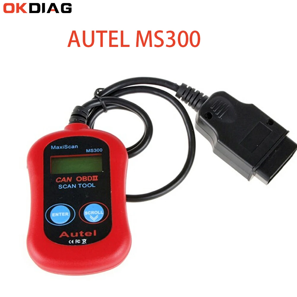 Autel MaxiScan MS300 OBD2 автоматический диагностический считыватель кодов Сканер OBD2 автоматический сканер тестер данных диагностический инструмент...
Autel MaxiScan MS300 OBD2 автоматический диагностический считыватель кодов Сканер OBD2 автоматический сканер тестер данных диагностический инструмент...