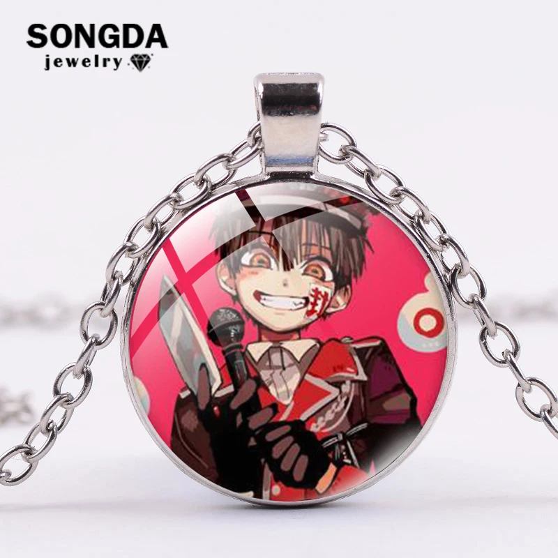 SONGDA 2020 Newest Toilet-Bound Hanako-Kun Necklace Kawaii Japan Anime Yugi Amane Nene Yashiro Glass Cabochon Necklaces Pendants
SONGDA 2020 Newest Toilet-Bound Hanako-Kun Necklace Kawaii Japan Anime Yugi Amane Nene Yashiro Glass Cabochon Necklaces Pendants