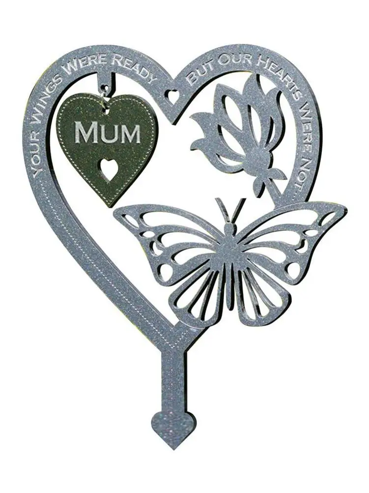 Butterfly Gardening Card Memorial Plaque Ornament Garden Remembrance Stake Memorial Garden Commemorative Plaque For Outdoor
Butterfly Gardening Card Memorial Plaque Ornament Garden Remembrance Stake Memorial Garden Commemorative Plaque For Outdoor