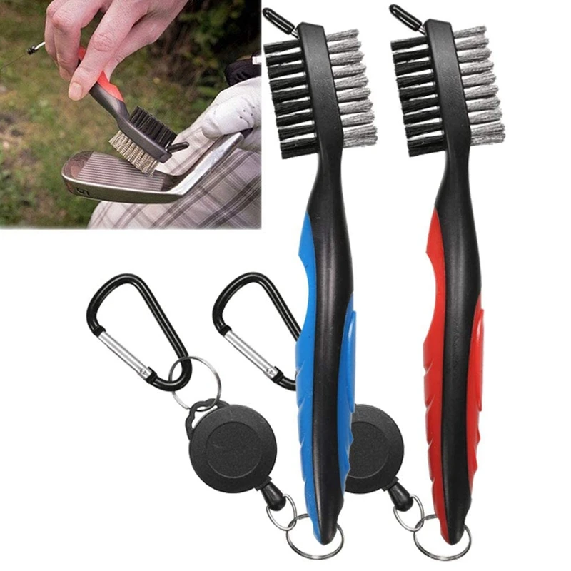 2PCS Golf Club Brushes Groove Cleaners Retractable with Zip-Line and Aluminum Carabiner Cleaning Tools Golf Accessories
2PCS Golf Club Brushes Groove Cleaners Retractable with Zip-Line and Aluminum Carabiner Cleaning Tools Golf Accessories