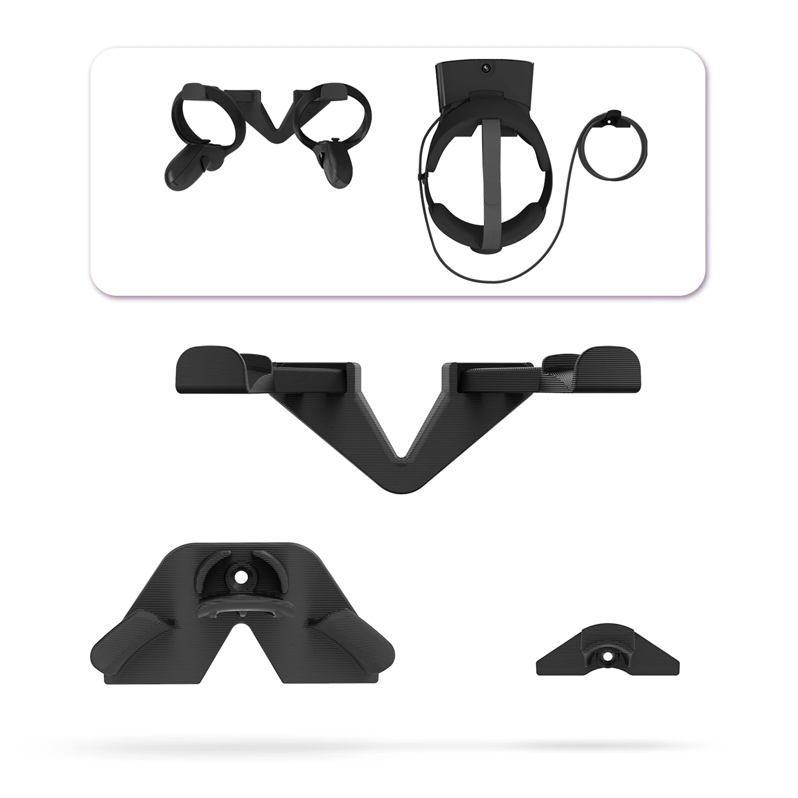 Настенный держатель-крючок для сенсорных контроллеров Oculus Rift S VR, аксессуары
Настенный держатель-крючок для сенсорных контроллеров Oculus Rift S VR, аксессуары