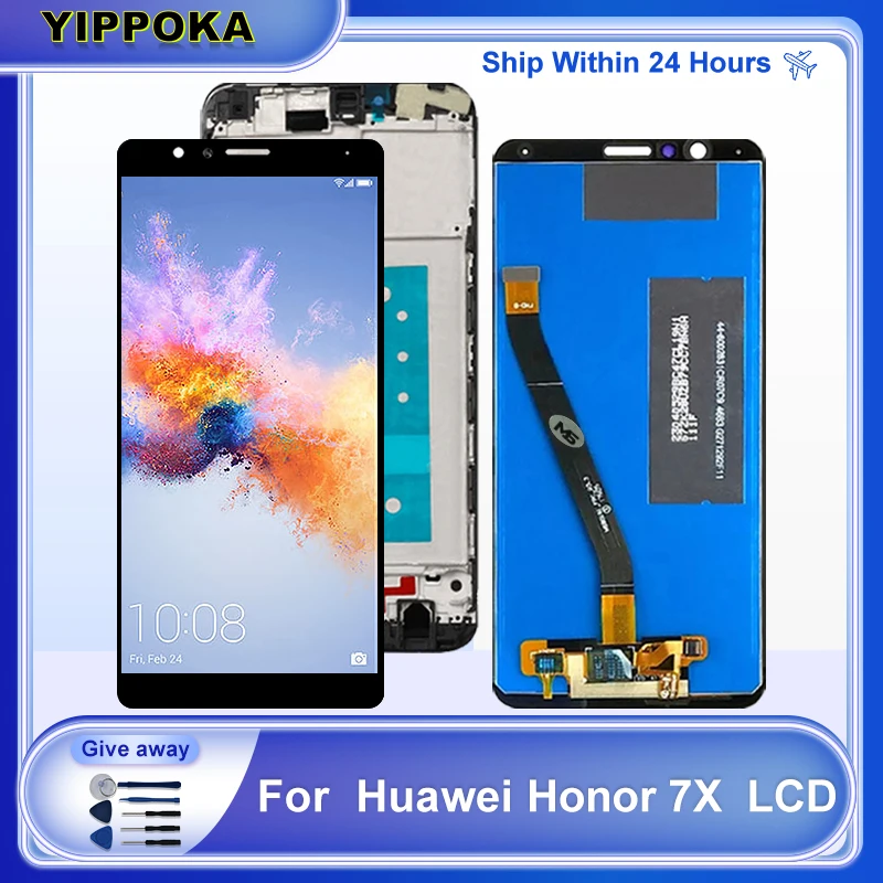 Дисплей для Huawei Honor 7X, сенсорный экран, дигитайзер, дисплей, запасные части для Honor 7X, ЖК-дисплей для Honor, искусственная кожа, ЖК-дисплей
Дисплей для Huawei Honor 7X, сенсорный экран, дигитайзер, дисплей, запасные части для Honor 7X, ЖК-дисплей для Honor, искусственная кожа, ЖК-дисплей