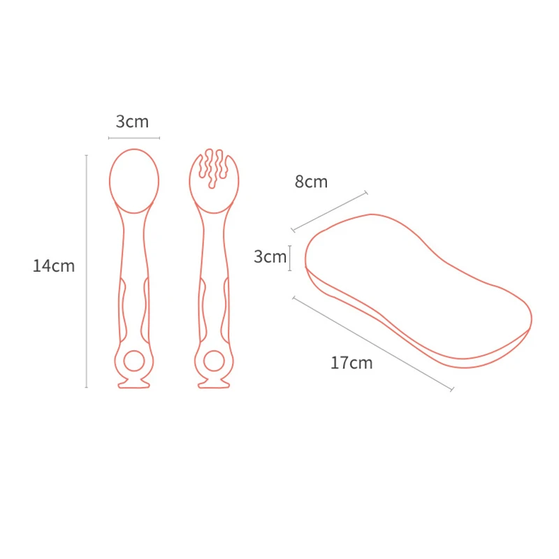 Silicone Spoon for Baby Utensils Set Auxiliary Food Toddler Learn To Eat Training Bendable Soft Fork Infant Children Tableware
Silicone Spoon for Baby Utensils Set Auxiliary Food Toddler Learn To Eat Training Bendable Soft Fork Infant Children Tableware