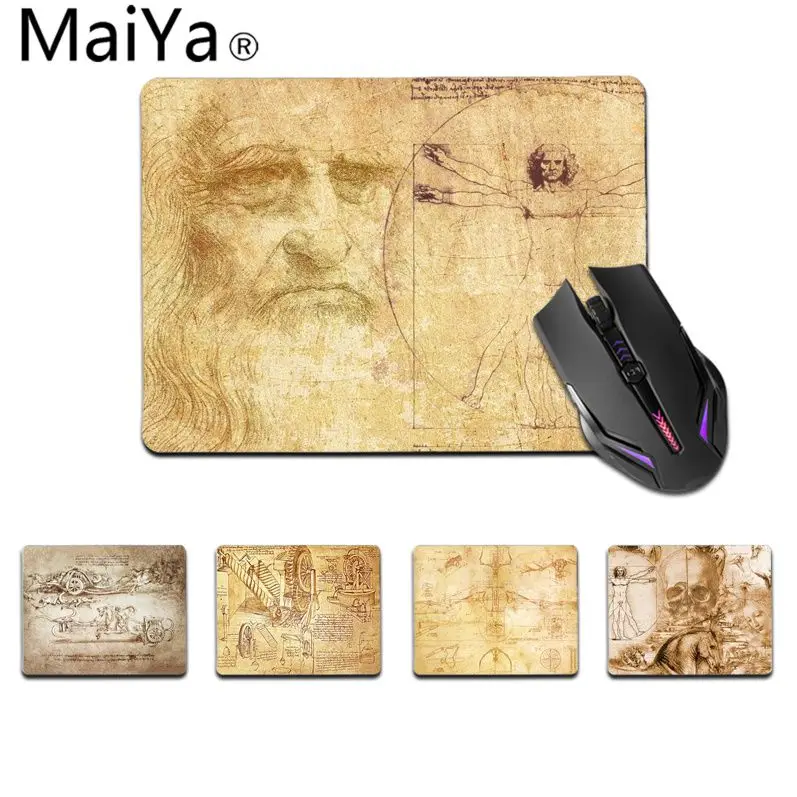 Maiya Top Quality Leonardo da Vinci Art Laptop Gaming Mice Mousepad Top Selling Wholesale Gaming Pad mouse
Maiya Top Quality Leonardo da Vinci Art Laptop Gaming Mice Mousepad Top Selling Wholesale Gaming Pad mouse