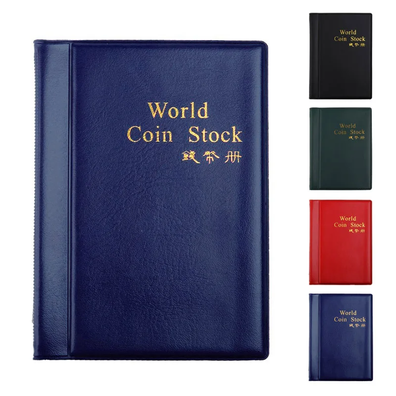 120 Coin Pockets Collection Collecting Storage Holder Money Penny Album Book B99
120 Coin Pockets Collection Collecting Storage Holder Money Penny Album Book B99