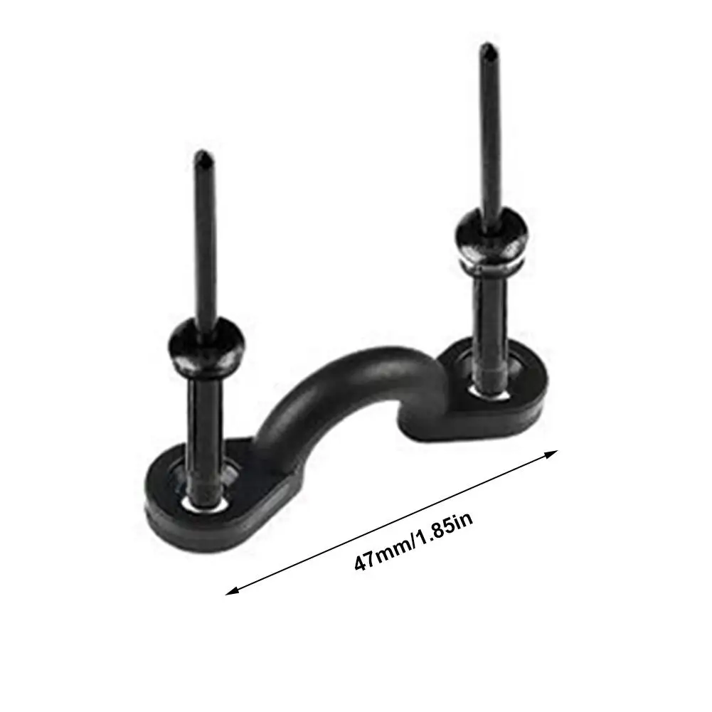 Kayak C-shaped Deck Rope Buckle Bungee Board Loops Tie With Black Rivet Washer Set For Fixed Boating Or Camping Tool 12 Pcs
Kayak C-shaped Deck Rope Buckle Bungee Board Loops Tie With Black Rivet Washer Set For Fixed Boating Or Camping Tool 12 Pcs