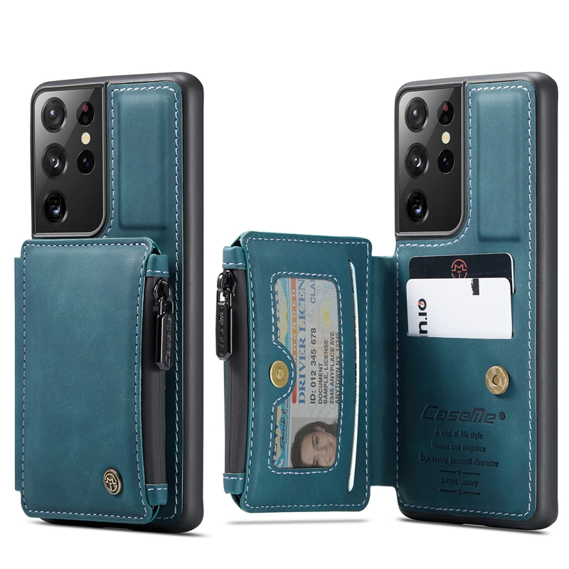 Premium Leather Wallet Case for Samsung Galaxy S21 S20 FE S10 S9 S8 Plus Note 10 20 Ultra A51 A71 A52 A72 A21s Card Slots Cover
Premium Leather Wallet Case for Samsung Galaxy S21 S20 FE S10 S9 S8 Plus Note 10 20 Ultra A51 A71 A52 A72 A21s Card Slots Cover