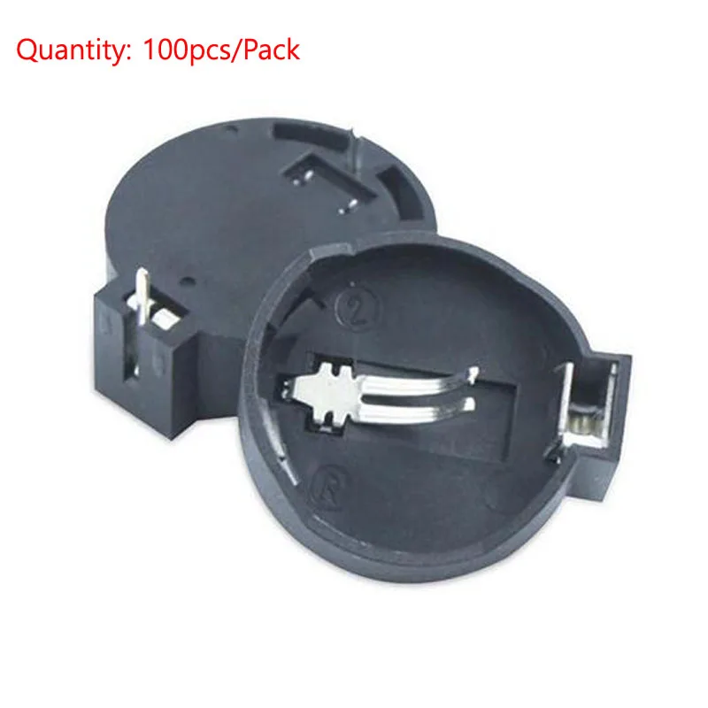 Lot 100pcs/Pack BS-2-1 CR2032 ML2032 LIR2032 CR2025 Cell Coin Button Battery Holder 3V 2032 2025 Battery Box Socket Case
Lot 100pcs/Pack BS-2-1 CR2032 ML2032 LIR2032 CR2025 Cell Coin Button Battery Holder 3V 2032 2025 Battery Box Socket Case