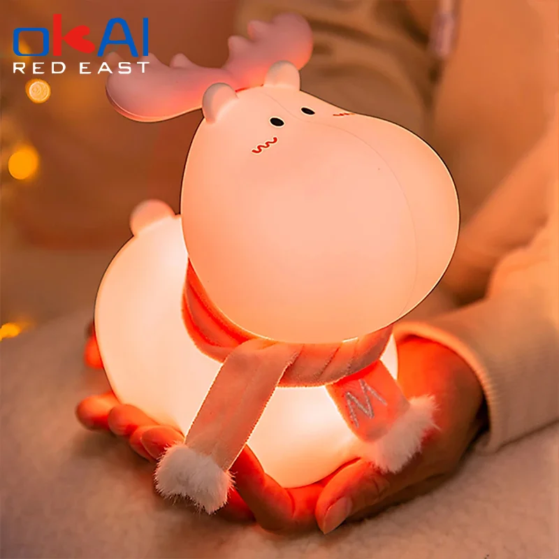 LED Night Light for Kids Children Baby Cute Night Lights Lamp Deer bear cow animal Touch Sensor Bedside Bedroom USB Chargeable.
LED Night Light for Kids Children Baby Cute Night Lights Lamp Deer bear cow animal Touch Sensor Bedside Bedroom USB Chargeable.