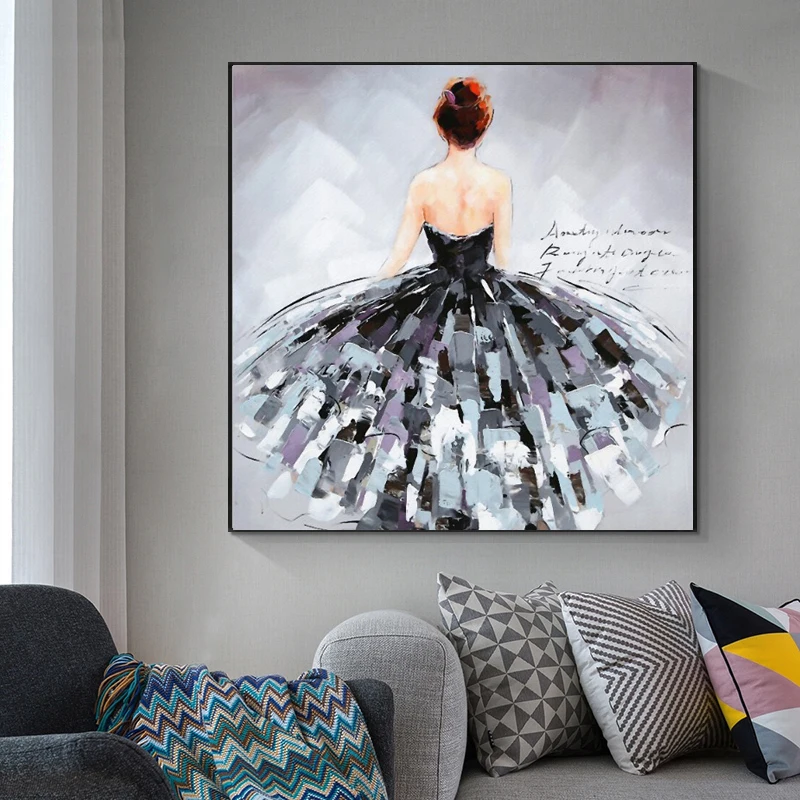 Abstract Oil Painting Classical Dancer Girl Posters and Prints on Canvas Wall Art Picture for Living Room Home Design Decor
Abstract Oil Painting Classical Dancer Girl Posters and Prints on Canvas Wall Art Picture for Living Room Home Design Decor