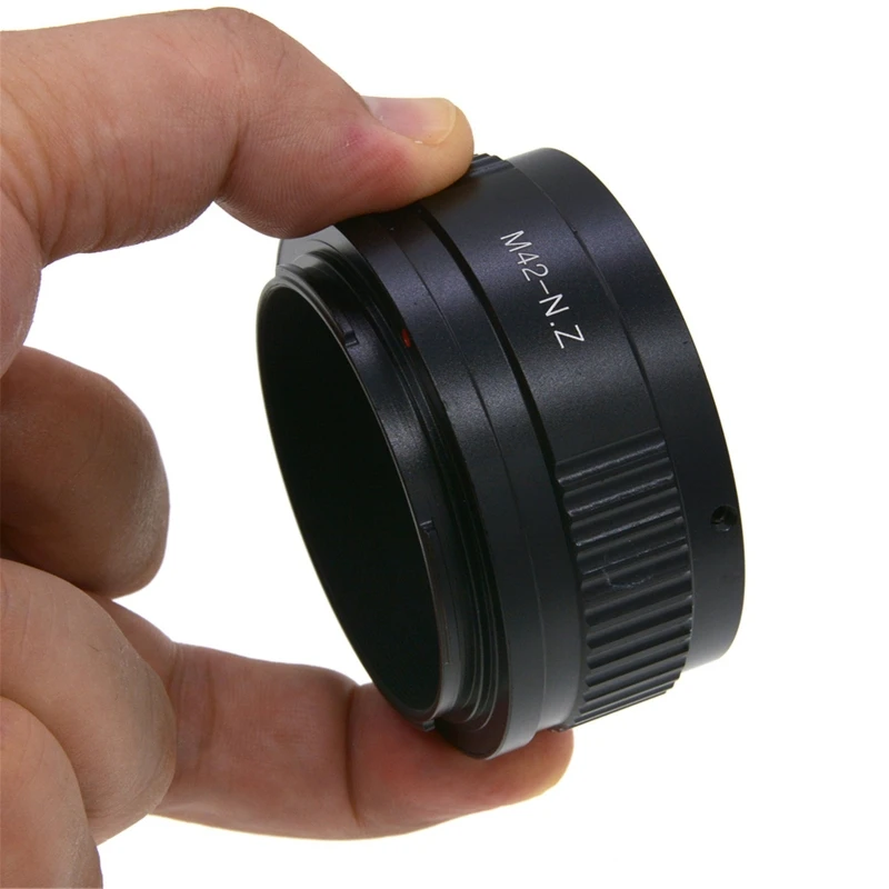 lens Holder M42-Z Adapter Ring M42 Mount Lens to For Nikon- Z Mount Z6 Z7 Cameras DSLR cam len Accessories
lens Holder M42-Z Adapter Ring M42 Mount Lens to For Nikon- Z Mount Z6 Z7 Cameras DSLR cam len Accessories