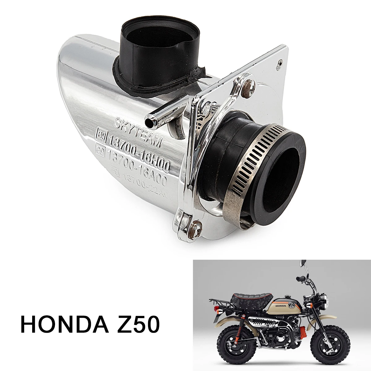 Mini Moto Scooter Silver Motorcycle 35mm Air filter Fit For honda Monkey Bike Orangutan Bike Parts Z50 Dirt Pit Bike Z50
Mini Moto Scooter Silver Motorcycle 35mm Air filter Fit For honda Monkey Bike Orangutan Bike Parts Z50 Dirt Pit Bike Z50