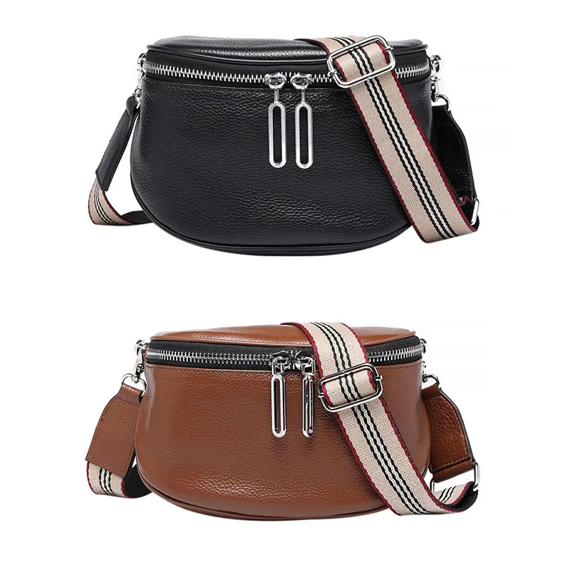 Fashion Waist Bag New Belt Bag Women Waist Pack Cowhide Leather Chest Bag Messenger Bag
Fashion Waist Bag New Belt Bag Women Waist Pack Cowhide Leather Chest Bag Messenger Bag
