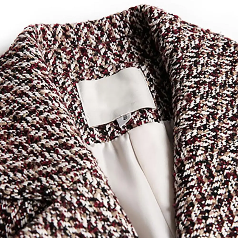 Kpop Womens Winter Lapel Wool Coat Keep warm Jacket lap female Novel fashion knitting woolen tops Long Sleeve Overcoat Outwear
Kpop Womens Winter Lapel Wool Coat Keep warm Jacket lap female Novel fashion knitting woolen tops Long Sleeve Overcoat Outwear