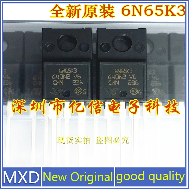 5Pcs/Lot New Original 6N65K3 STF6N65K3 Field Effect Mostube 6A/650V Inlet Good Quality
5Pcs/Lot New Original 6N65K3 STF6N65K3 Field Effect Mostube 6A/650V Inlet Good Quality