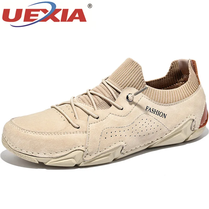 Fashion Men Flats Shoes Spring Leather Casual Lightweight Comfortable Driving Sneakers Walking Driving Outdoor Sport Handmade
Fashion Men Flats Shoes Spring Leather Casual Lightweight Comfortable Driving Sneakers Walking Driving Outdoor Sport Handmade