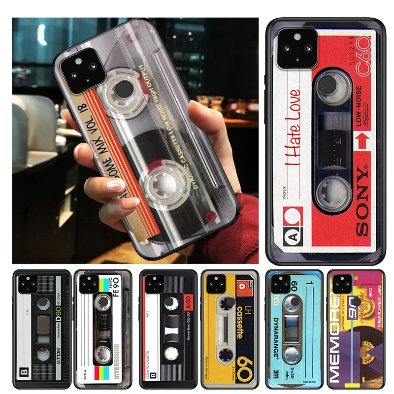 Classical Old Cassette Shockproof Cover for Google Pixel 5 4 5A 4A XL 5G Black Phone Case Shell Soft Fundas Coque Capa
Classical Old Cassette Shockproof Cover for Google Pixel 5 4 5A 4A XL 5G Black Phone Case Shell Soft Fundas Coque Capa