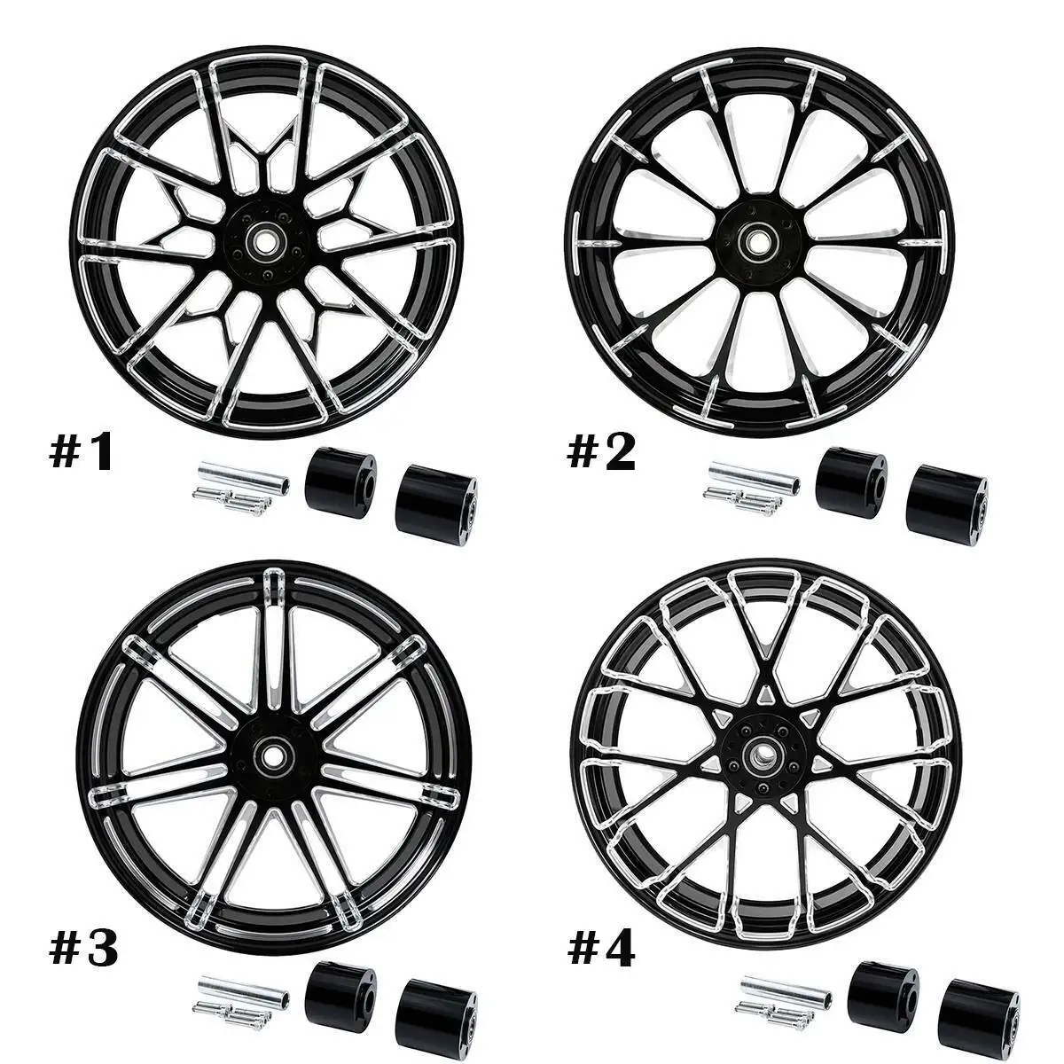 Motorcycle 18'' x 5.5'' Rear Wheel Rim Hub For Harley Touring Non ABS Models Road King FLTR/FLHT/FLHR/FLHX 2008-2021 2019 2018 
Motorcycle 18'' x 5.5'' Rear Wheel Rim Hub For Harley Touring Non ABS Models Road King FLTR/FLHT/FLHR/FLHX 2008-2021 2019 2018