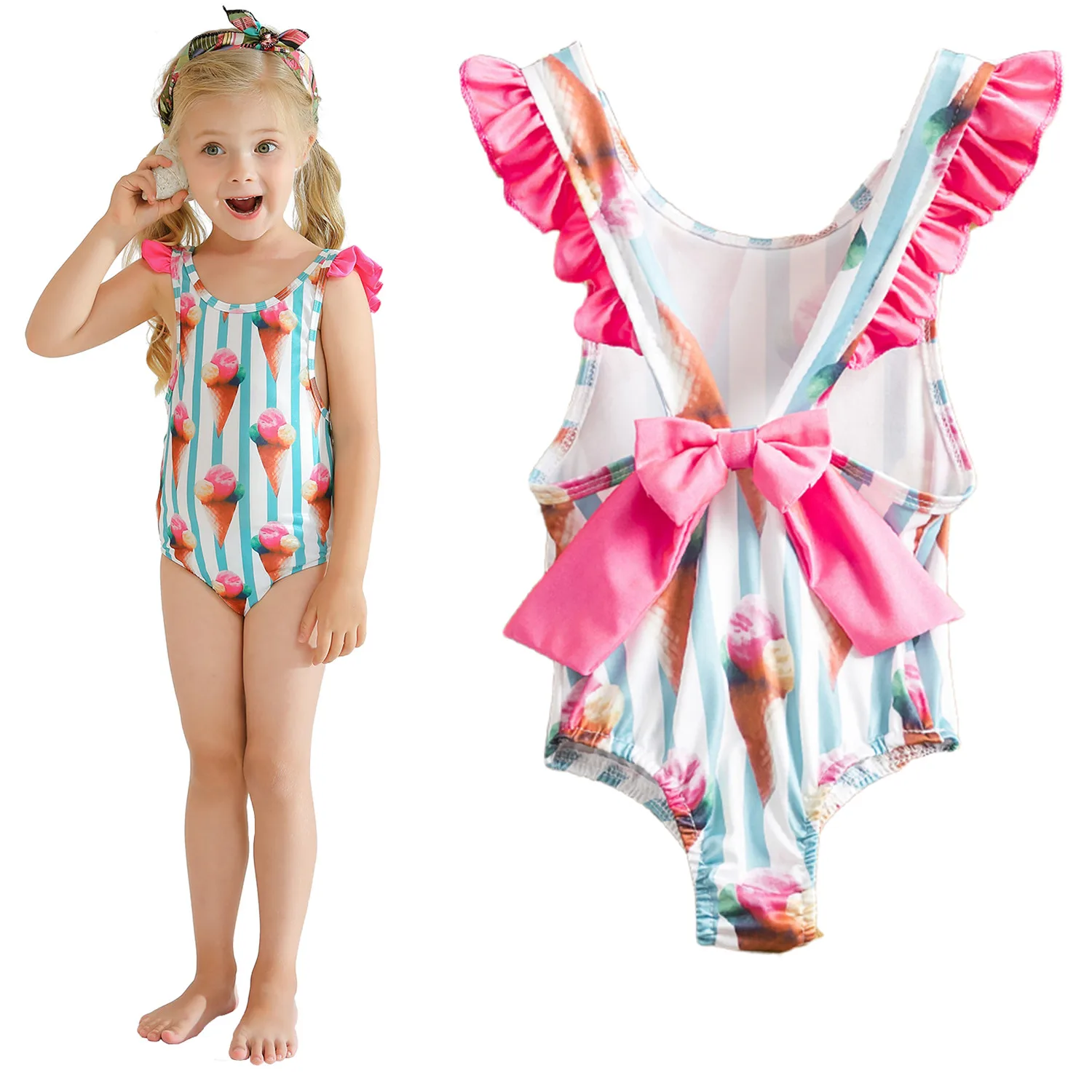 Toddler Baby Girls Swimsuit One Piece Swimwear Pinted Swimsuit for Girl Bikini Clothing Baby Girl One Piece Beach Wear
Toddler Baby Girls Swimsuit One Piece Swimwear Pinted Swimsuit for Girl Bikini Clothing Baby Girl One Piece Beach Wear
