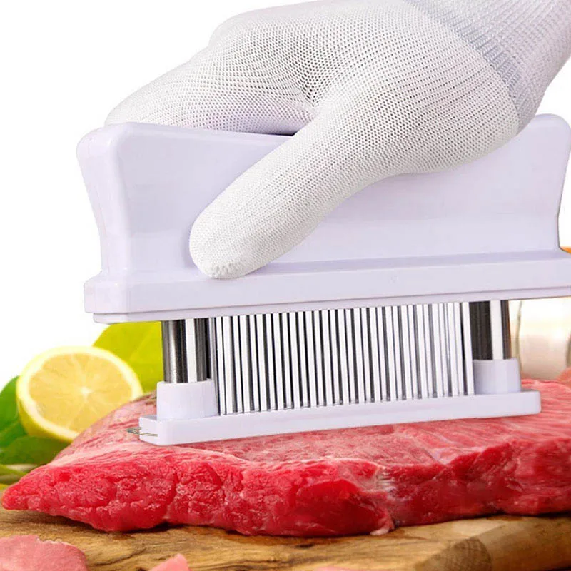 Профессиональные 48 шт. иглы из нержавеющей стали для мяса Tenderizer кухонные
