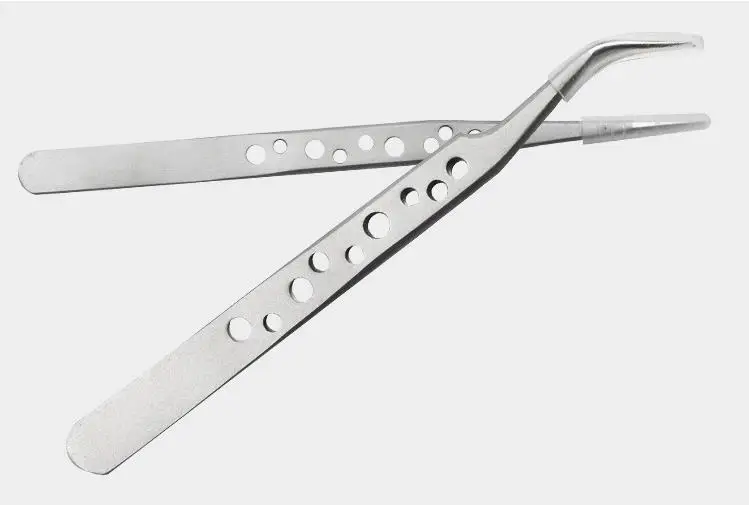 Electronics Industrial Tweezers Anti-static Curved Straight Tip Precision Stainless Steel Forceps Phone Repair HandTools
Electronics Industrial Tweezers Anti-static Curved Straight Tip Precision Stainless Steel Forceps Phone Repair HandTools