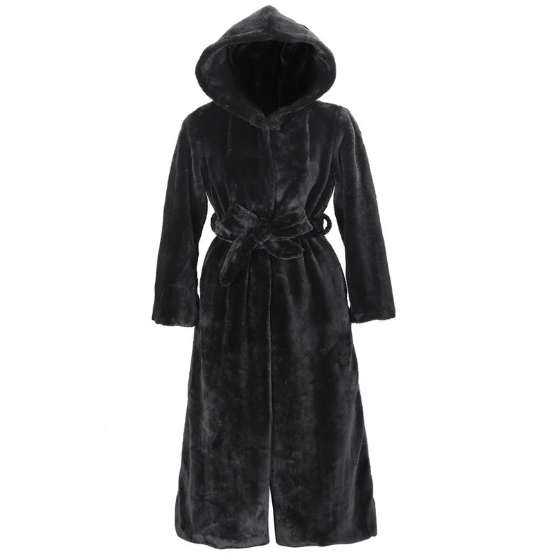 Hooded Women's Jacket Faux Long Coats Female 2023 Autumn Winter Coat Women Fashion Artificial Fur KJ299
Hooded Women's Jacket Faux Long Coats Female 2023 Autumn Winter Coat Women Fashion Artificial Fur KJ299