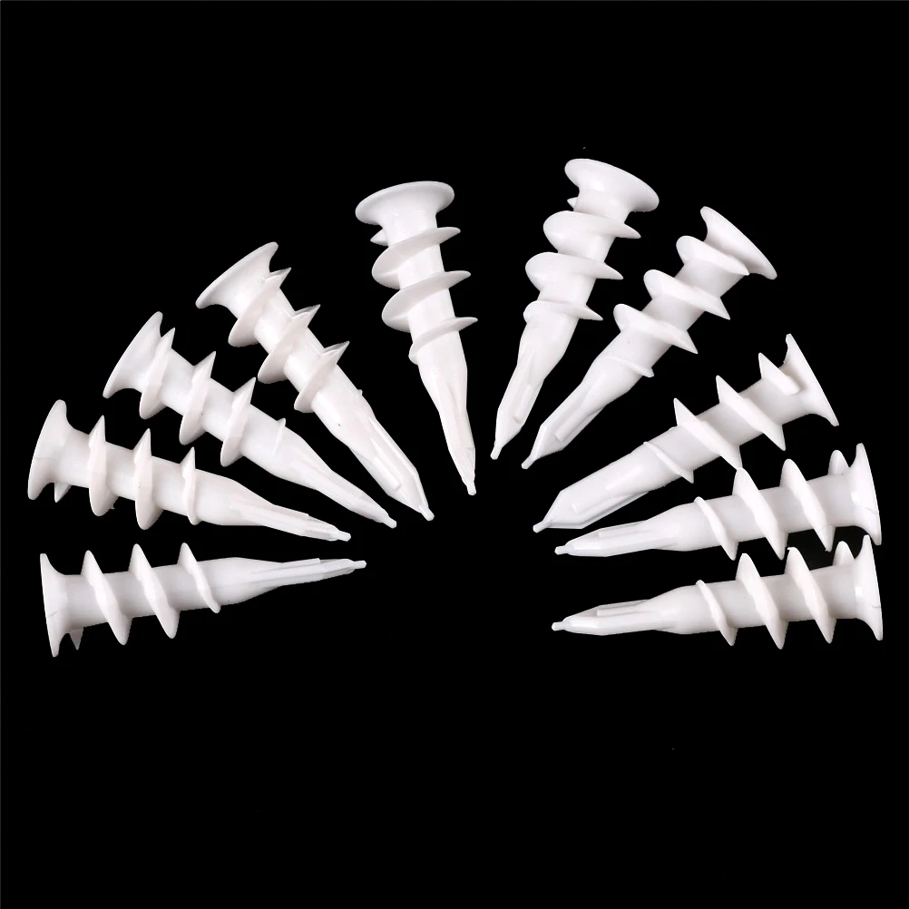 10pcs Self Drilling Wall Drywall Plastic Nylon Anchor for M4-M5 screws Plasterboard Anchor Drywall Nylon Ribbed Anchor
10pcs Self Drilling Wall Drywall Plastic Nylon Anchor for M4-M5 screws Plasterboard Anchor Drywall Nylon Ribbed Anchor