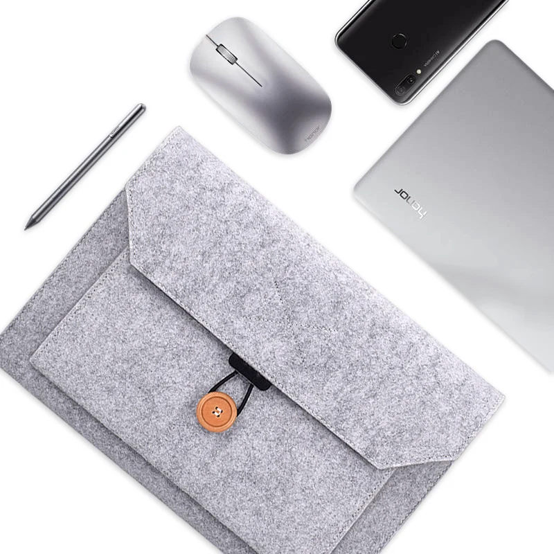 Funda de fieltro de lana suave para ordenador portátil, funda para Apple Macbook Air Pro Retina 11, 12, 13 y 15 pulgadas, forro
Funda de fieltro de lana suave para ordenador portátil, funda para Apple Macbook Air Pro Retina 11, 12, 13 y 15 pulgadas, forro