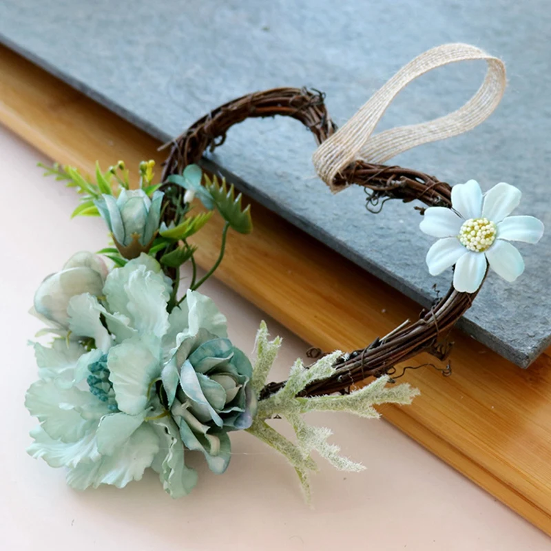 Wedding Flower Wreath Heart-Shaped Wreath Spring Wreath Hanging Flower Wreath Party Wall Window Home Decoration, 6 Inch
Wedding Flower Wreath Heart-Shaped Wreath Spring Wreath Hanging Flower Wreath Party Wall Window Home Decoration, 6 Inch
