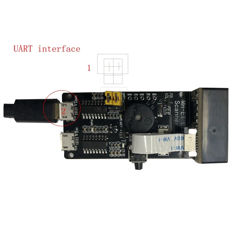 Qr /1D/2D/Code Scanner V3.0 Barcode Scan Recognition Module Serial Communication Uart Interface Usb Keyboard Input
Qr /1D/2D/Code Scanner V3.0 Barcode Scan Recognition Module Serial Communication Uart Interface Usb Keyboard Input