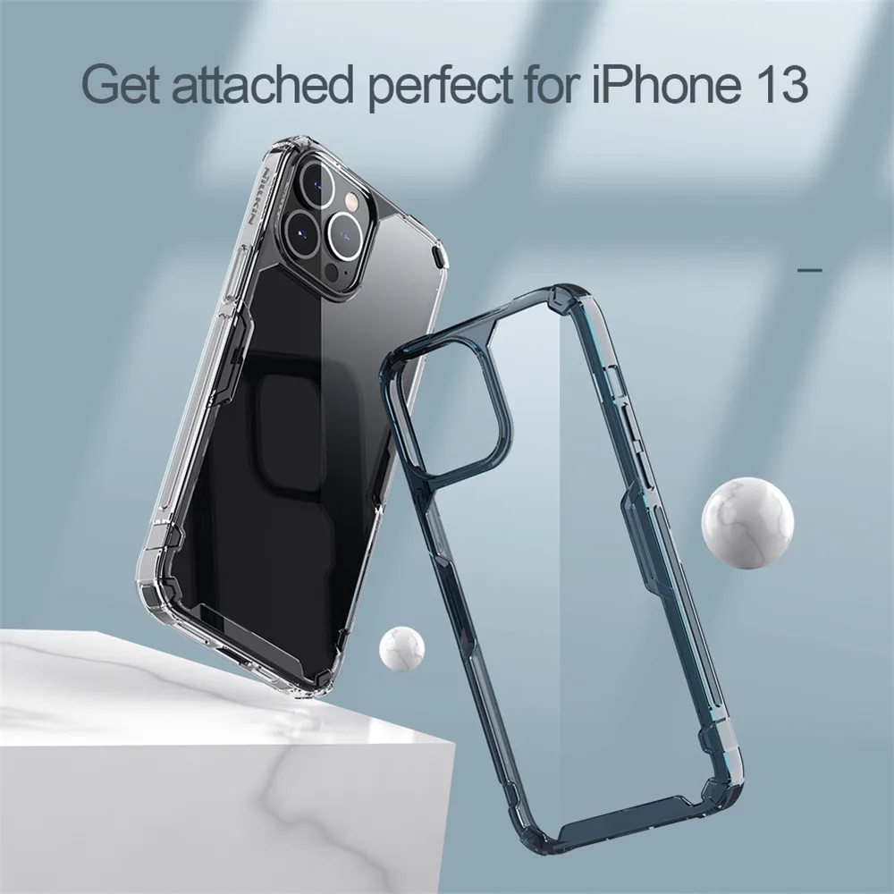Прозрачный мягкий силиконовый чехол Nillkin Nature из ТПУ для Apple iPhone 13 Pro Max
Прозрачный мягкий силиконовый чехол Nillkin Nature из ТПУ для Apple iPhone 13 Pro Max