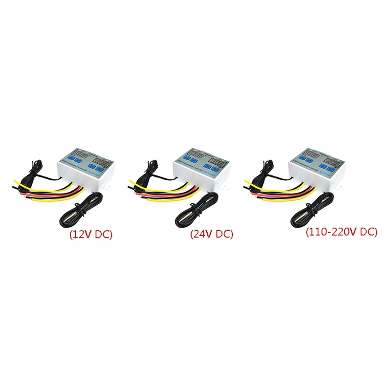 Dual Digital Thermostat Temperature Controller Two Relay Output Thermoregulator For Incubator Heating Cooling XK-W1088
Dual Digital Thermostat Temperature Controller Two Relay Output Thermoregulator For Incubator Heating Cooling XK-W1088