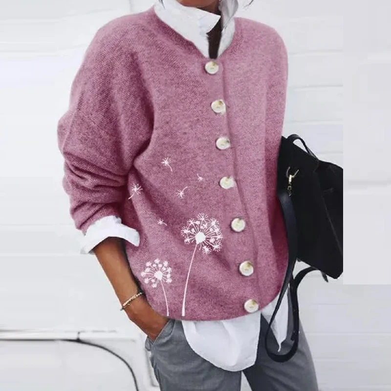 Vintage Loose Casual Shirt Blusa Elegant Fleece Dandelion Print Women Blouse 2021 Autumn Winter Long Sleeve Button Tops Cardigan
Vintage Loose Casual Shirt Blusa Elegant Fleece Dandelion Print Women Blouse 2021 Autumn Winter Long Sleeve Button Tops Cardigan