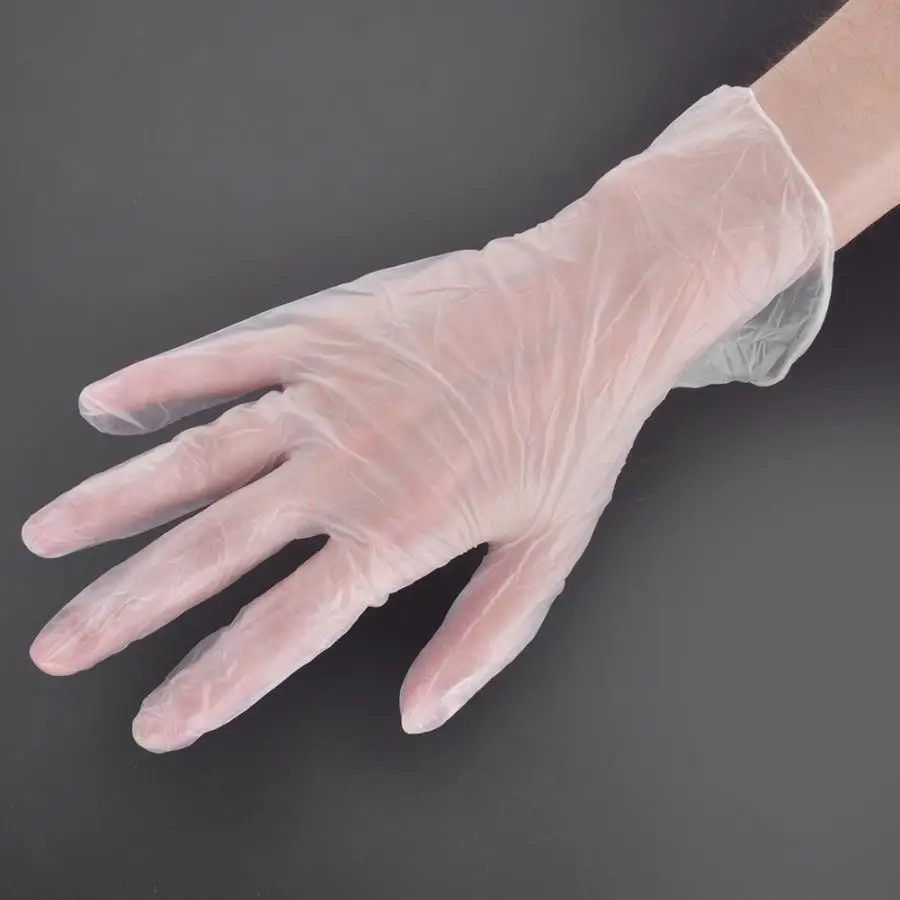 50 Pairs/Box Disposable PVC Gloves Transparent Safe Single Use Gloves for Daily Working Use Kitchen
50 Pairs/Box Disposable PVC Gloves Transparent Safe Single Use Gloves for Daily Working Use Kitchen