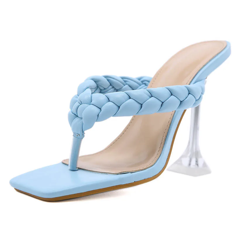 Thin Heels Shoes Slippers Women Summer Jelly Slides Rubber Flip Flops Heeled Mules Fashion Transparent Hawaiian High Luxury
Thin Heels Shoes Slippers Women Summer Jelly Slides Rubber Flip Flops Heeled Mules Fashion Transparent Hawaiian High Luxury