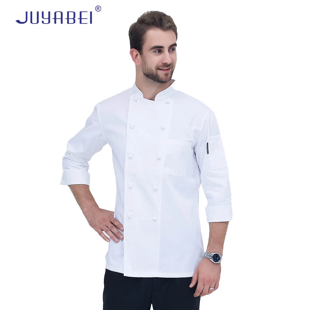White Cloth Button Chef Jacket Long Sleeve Kitchen Restaurant Uniform Shirt Hotel Catering Breathable Cooking Work Clothes
White Cloth Button Chef Jacket Long Sleeve Kitchen Restaurant Uniform Shirt Hotel Catering Breathable Cooking Work Clothes