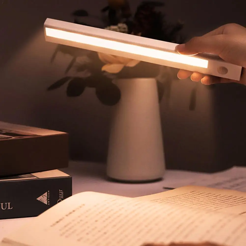 

Светодиодная лампа с датчиком движения, беспроводной светильник с PIR-датчиком движения для шкафа, светодиодный Фета, кладовой, кухни