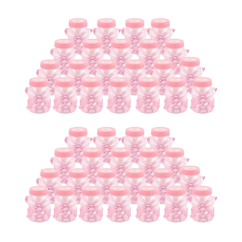 48 x Baby Bottle Mini Baby Bottle 4X9cm Rhinestone Pink Bear Gift Favor Baby Girl Baby Baptism
48 x Baby Bottle Mini Baby Bottle 4X9cm Rhinestone Pink Bear Gift Favor Baby Girl Baby Baptism