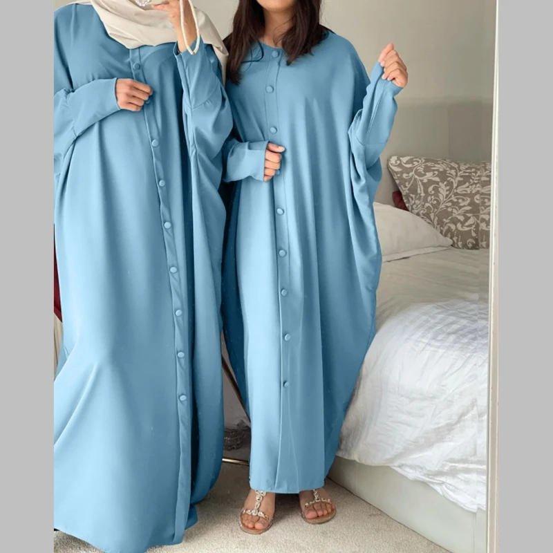 Ramadan One Piece Prayer Abaya Dress Jilbab Hijab Dresses Kaftan Robe Long Khimar Modest Islam Dubai Clothes
Ramadan One Piece Prayer Abaya Dress Jilbab Hijab Dresses Kaftan Robe Long Khimar Modest Islam Dubai Clothes