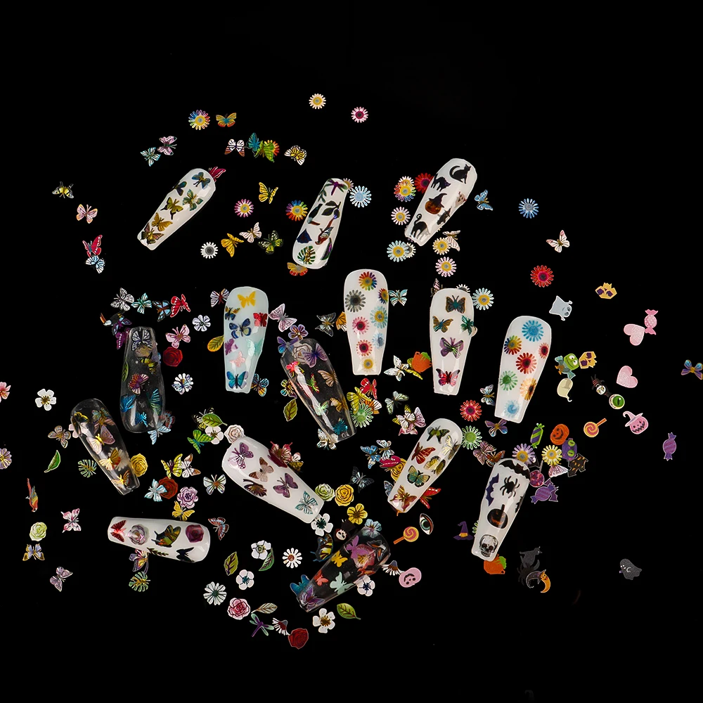 3D Cartoon Butterfly Flower Design Sticker For Nail Art Decoration Water Decals Stickers For Manicure Nails Accessories DIY Tool
3D Cartoon Butterfly Flower Design Sticker For Nail Art Decoration Water Decals Stickers For Manicure Nails Accessories DIY Tool