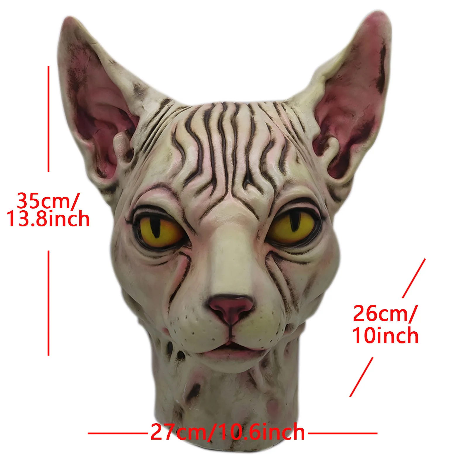 New 2021 High Quality Latex Hairless Mask-adult Animal Masks Forthemed Party Fun Masquerade Dress Toys Accessories For Kids
New 2021 High Quality Latex Hairless Mask-adult Animal Masks Forthemed Party Fun Masquerade Dress Toys Accessories For Kids