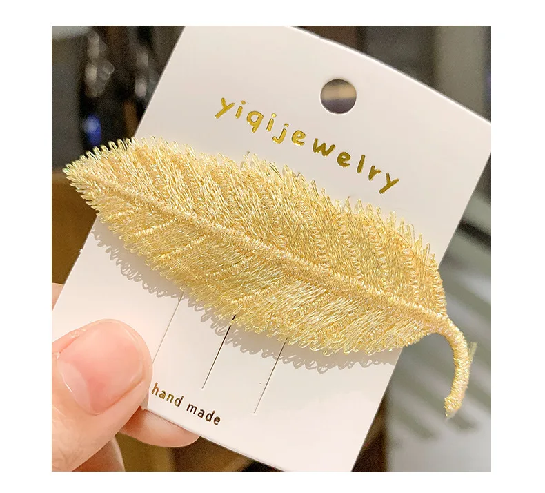 Web celebrity simple leaf hair clip top clip elegant hair clip headpiece female bangs clip bb clip side clip hair clip
Web celebrity simple leaf hair clip top clip elegant hair clip headpiece female bangs clip bb clip side clip hair clip