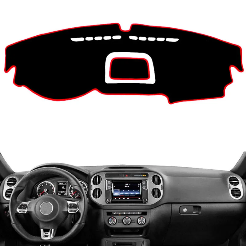 Car Dashboard Cover Mat Pad Dash Dashmat Sun Shade Instrument Carpet Accessories For Volkswagen VW Tiguan 2009 2010 2011 12-2015
Car Dashboard Cover Mat Pad Dash Dashmat Sun Shade Instrument Carpet Accessories For Volkswagen VW Tiguan 2009 2010 2011 12-2015