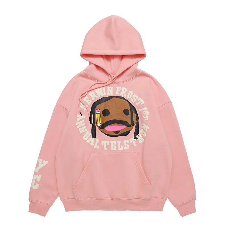 Vivgae men's clothing autumn and winter 2020 new fashion brand cartoon portrait foam printed hooded sweater for men and women
Vivgae men's clothing autumn and winter 2020 new fashion brand cartoon portrait foam printed hooded sweater for men and women