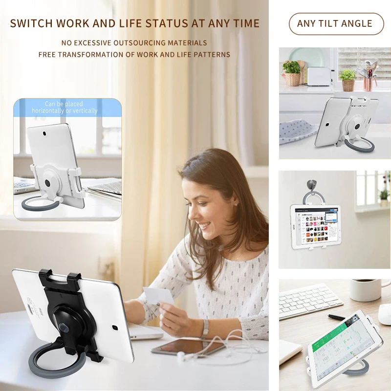 Desktop Tablet Stand For Ipad 9.7 10.5 11 Inch 360 Degree Rotation Aluminium Wrist Ring Tablet Holder For Samsung Xiaomi Mount
Desktop Tablet Stand For Ipad 9.7 10.5 11 Inch 360 Degree Rotation Aluminium Wrist Ring Tablet Holder For Samsung Xiaomi Mount