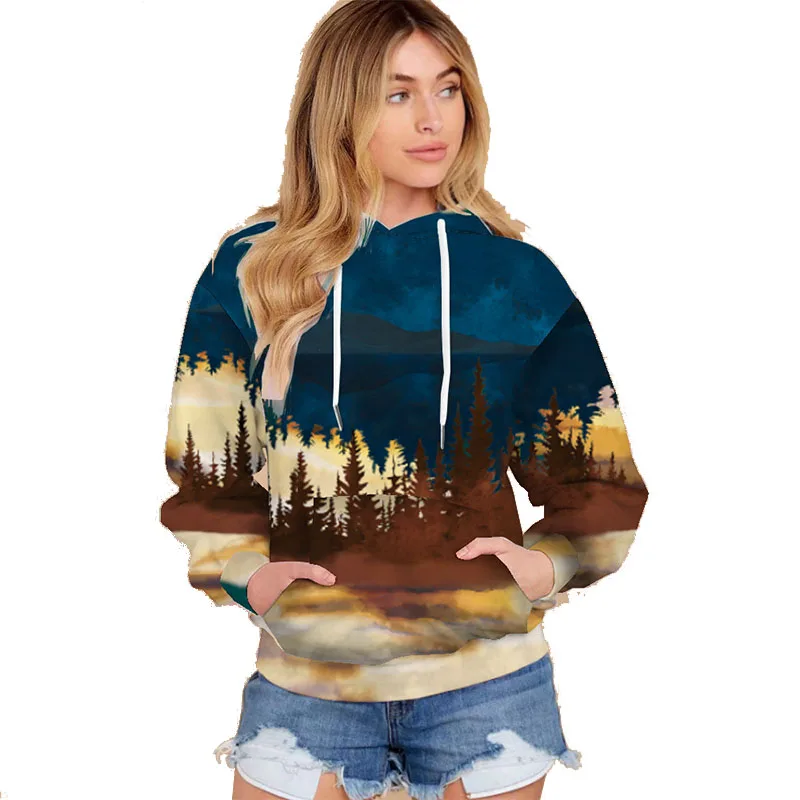 Women Hoodies 2021 Autumn and Winter Fashion New Long Sleeve Printed Hooded Jacket Street Hipster Sweatshirts Women
Women Hoodies 2021 Autumn and Winter Fashion New Long Sleeve Printed Hooded Jacket Street Hipster Sweatshirts Women